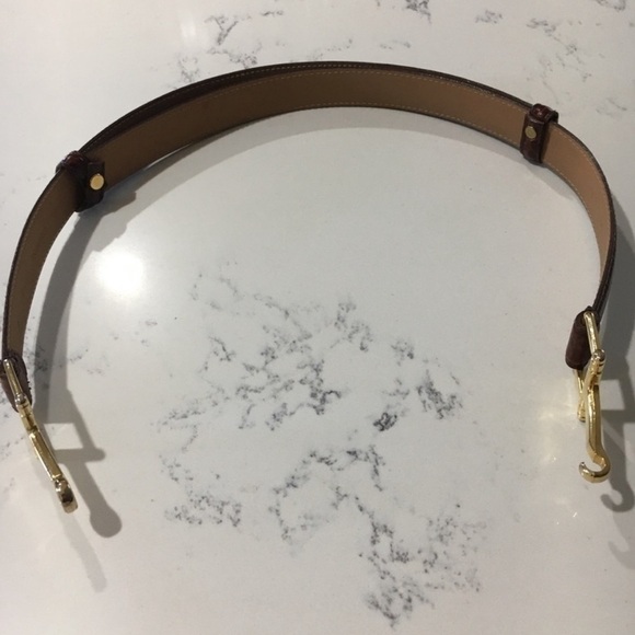 Italian Embossed croco brown, gold belt size:S/M - Picture 14 of 16